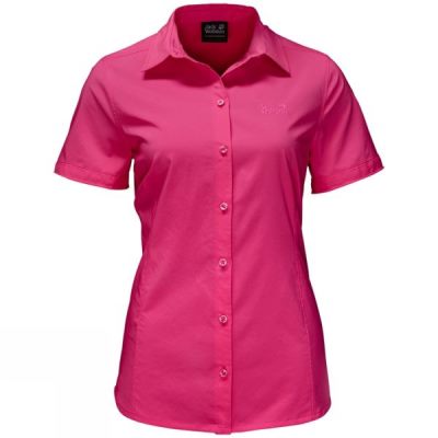 Camisa Jack Wolfskin Sonora Mujer - Rosas - Chile FGZ529306